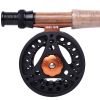 Kylebooker Fly Fishing Reel Large Arbor with Aluminum Body Fly Reel 3/4wt 5/6wt 7/8wt